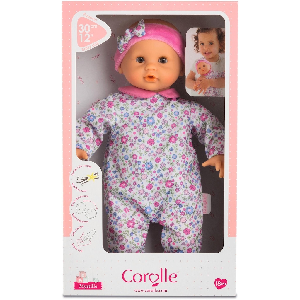 Corolle® Babypuppe »Mon premier poupon, Calin Myrtille«, mit Vanilleduft