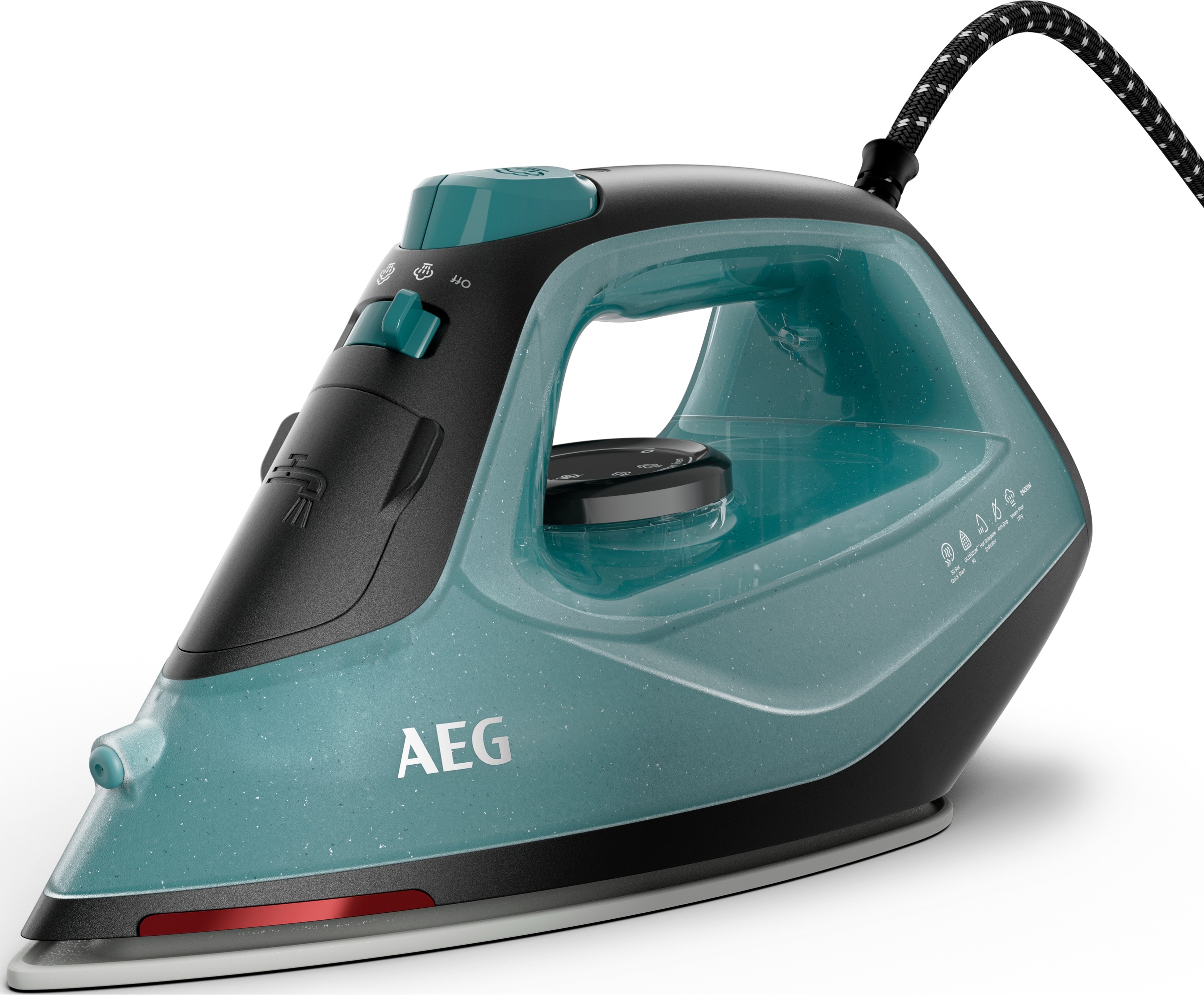 AEG Dampfbügeleisen »SI5-2-6OG Gentle 5000« 2400 W Anti-Kalk-System, Restwä günstig online kaufen