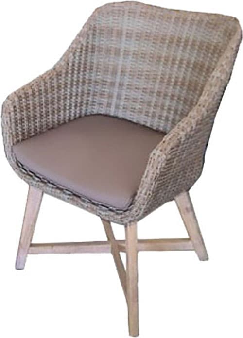 Garden Pleasure Garten-Essgruppe », Tischgruppe »FREMONT/OAKLAND Set 01«« Set,  4 Sessel, Tisch LxB: 110x110 cm, inkl Auflagen