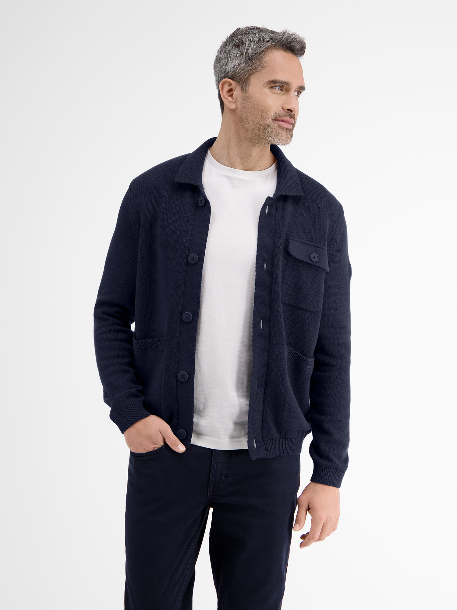 Strickjacke »LERROS Kernige Strickjacke«