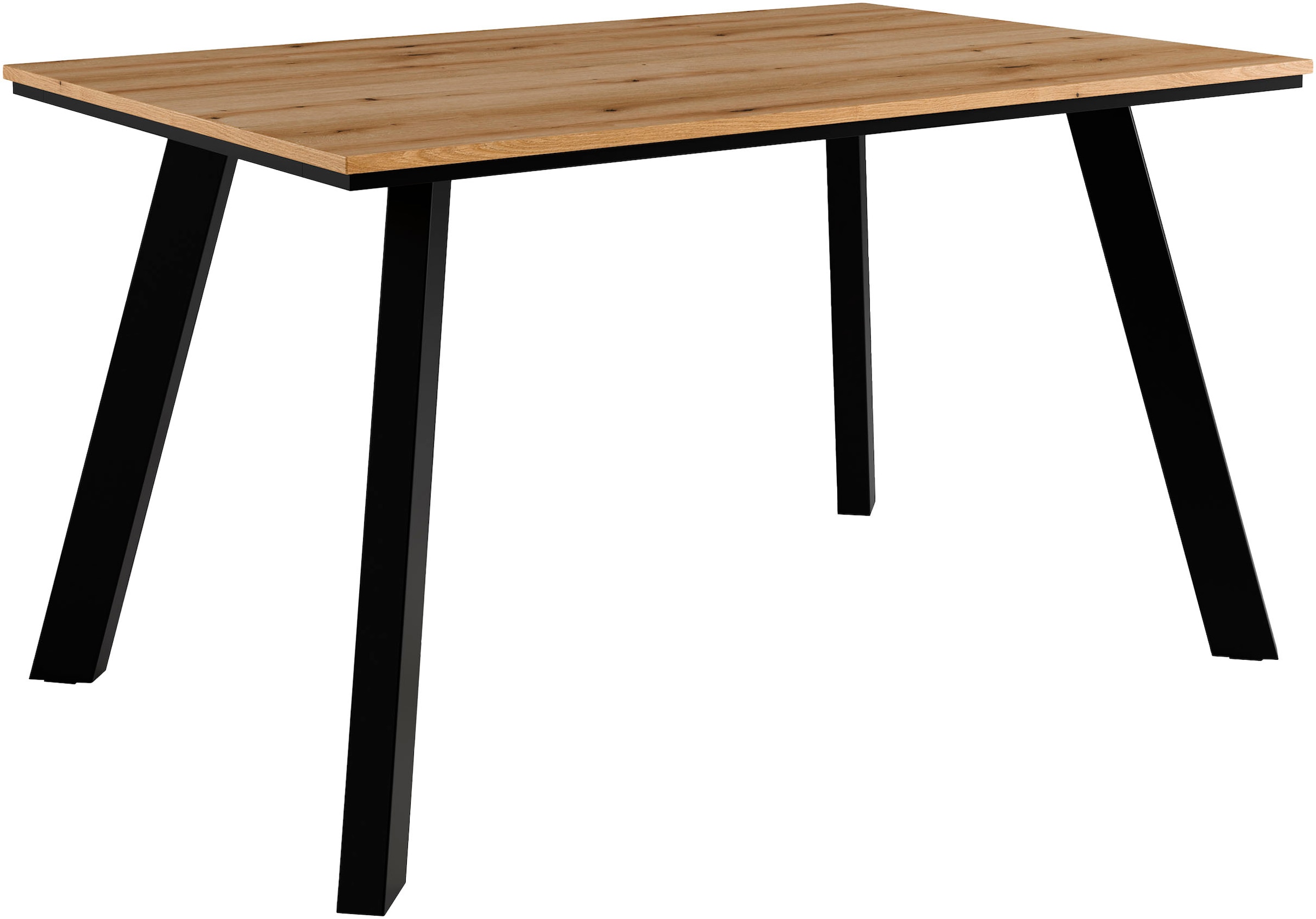 Home affaire Esstisch »Genf«, pflegeleichter Küchentisch, Breite 140 cm, Evoke Eichenachbildung