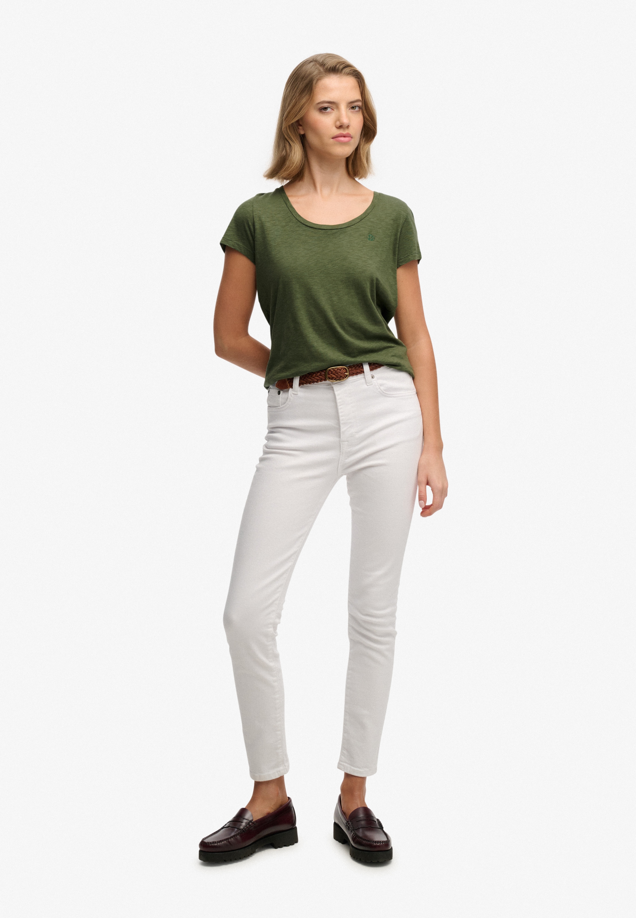 Superdry T-Shirt »STUDIOS SCOOP NECK TEE«