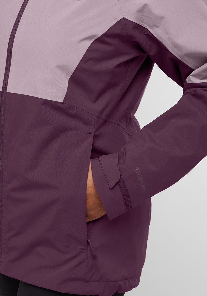 Jack Wolfskin 3-in-1-Funktionsjacke »GLAABACH 3IN1 JKT W«, mit Kapuze