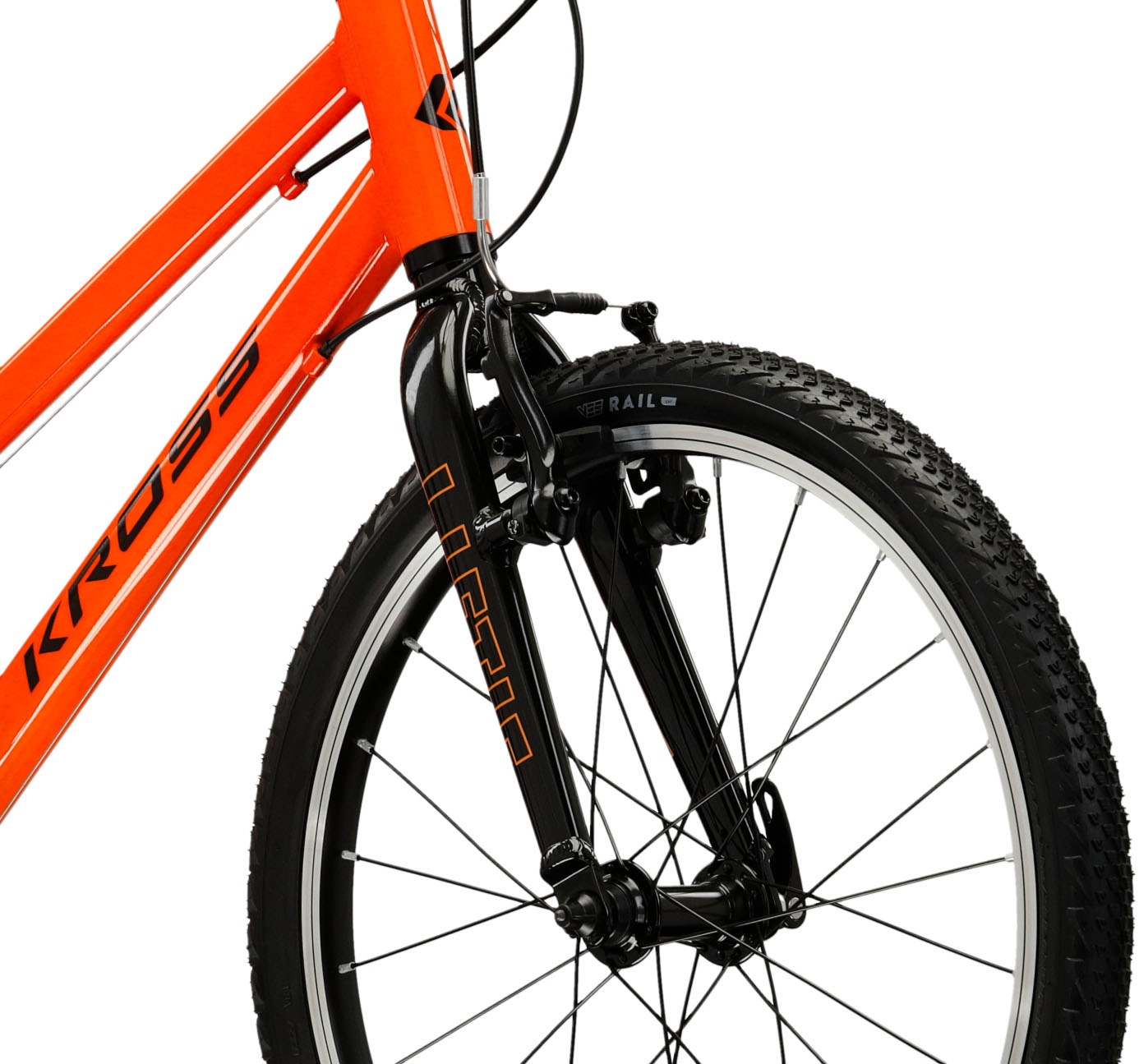 Kross Kinderfahrrad »KROSS Kinderrad Lightweight Liftie 20" orange«, 7 Gang, Shimano, TOURNEY TY200 Schaltwerk, Kettenschaltung