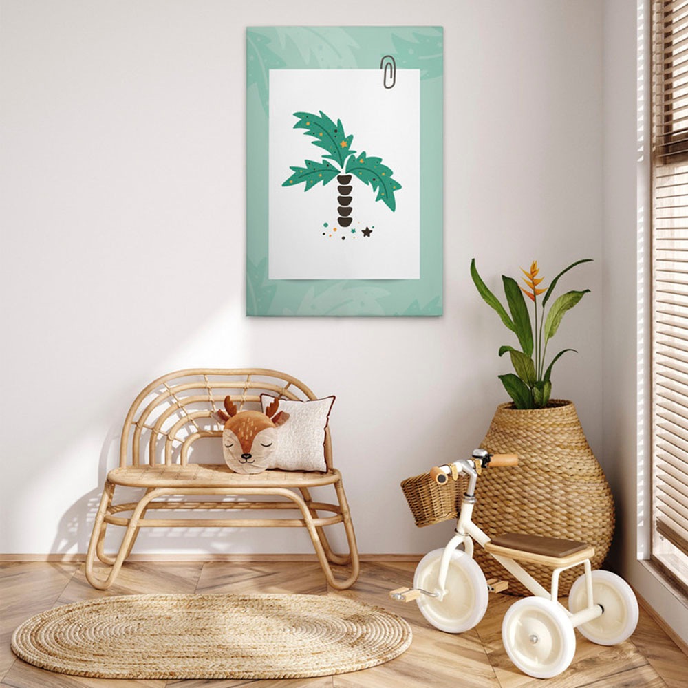 A.S. Création Leinwandbild »Dream Big 1 - Wandbild Grün Weiß Orange Keilrah günstig online kaufen