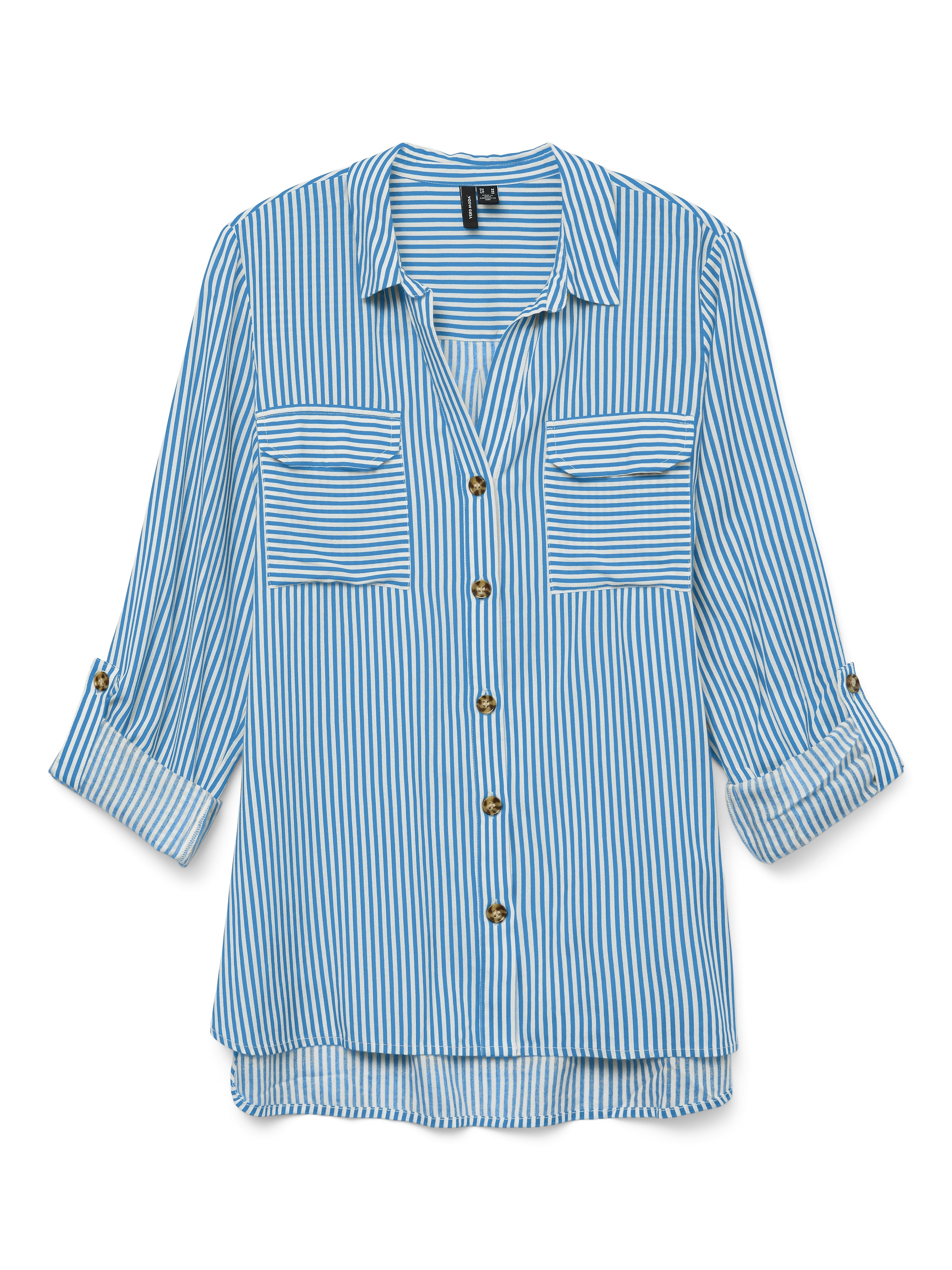 Vero Moda Hemdbluse »VMBUMPY L/S SHIRT NEW WVN GA NOOS«