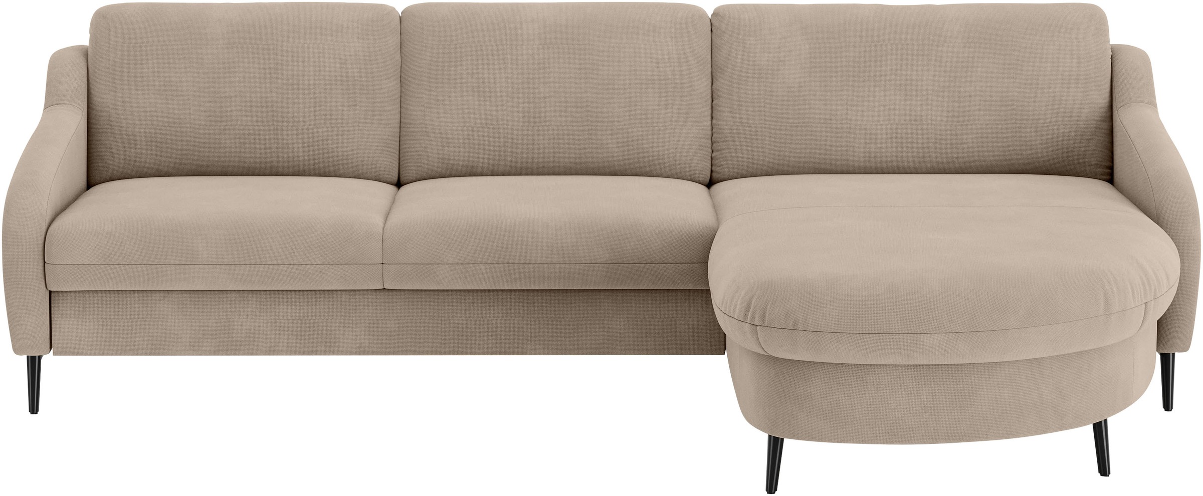sit&more Ecksofa »Soul L-Form«, wahlweise mit Bettfunktion günstig online kaufen