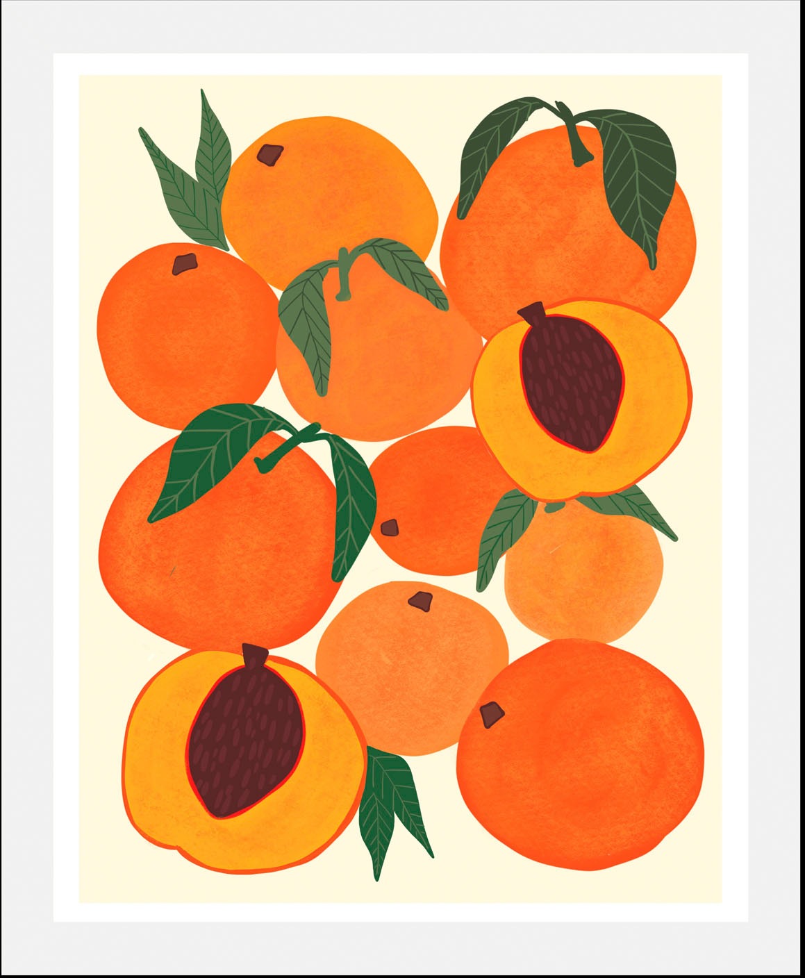 queence Bild »Aprikosen«, Obst-Obst Bilder-Essen-Lebensmittel-Kunst, (1 St. günstig online kaufen