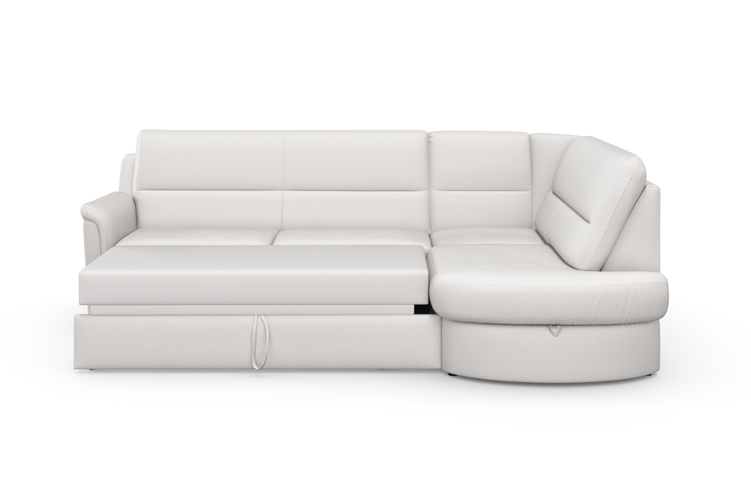 sit&more Ecksofa »Panini L-Form«, wahlweise mit Bettfunktion und Bettkasten