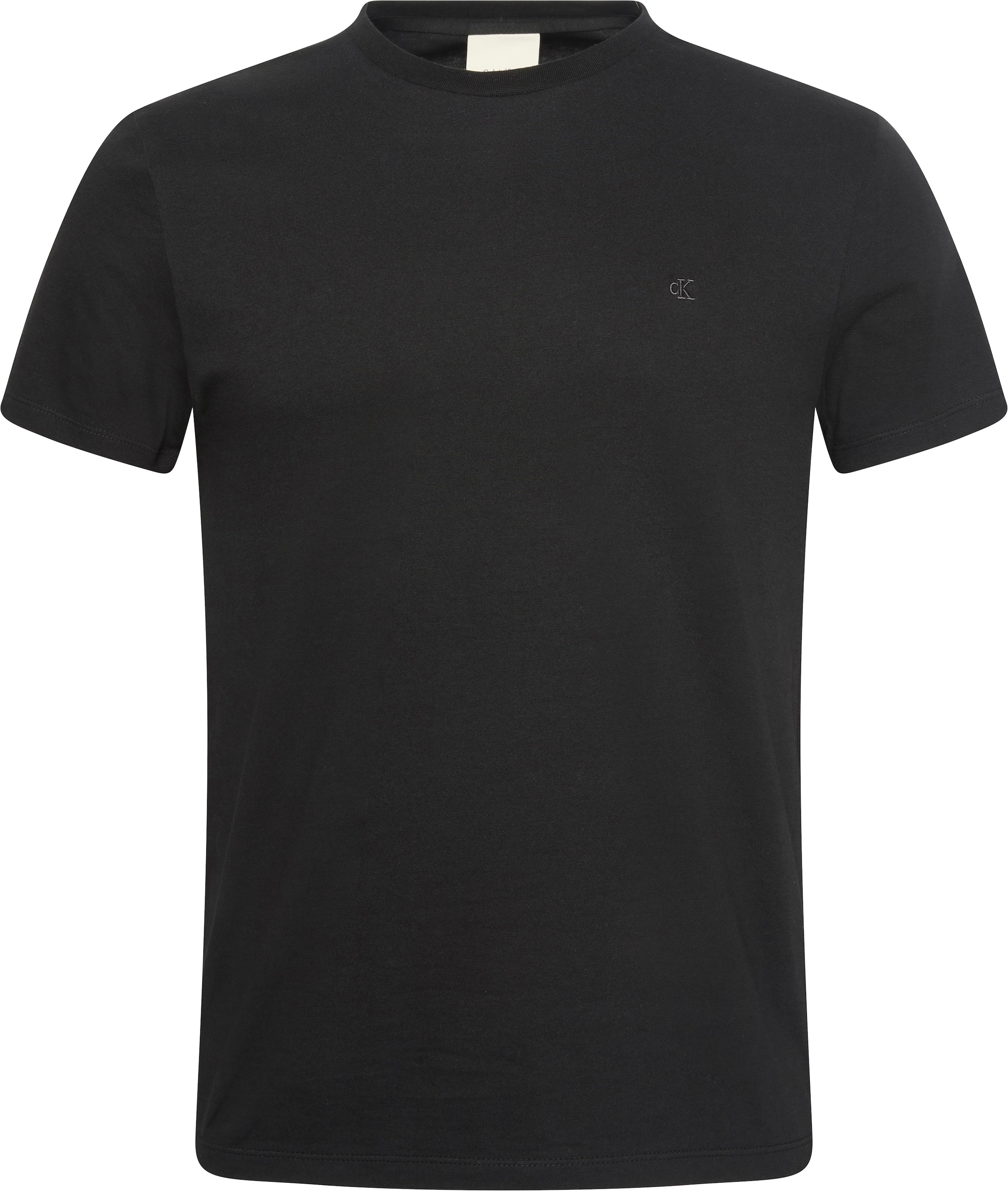 Calvin Klein T-Shirt »SS STRETCH COTTON SLIM TEE«, Mit Rundhalsausschnitt