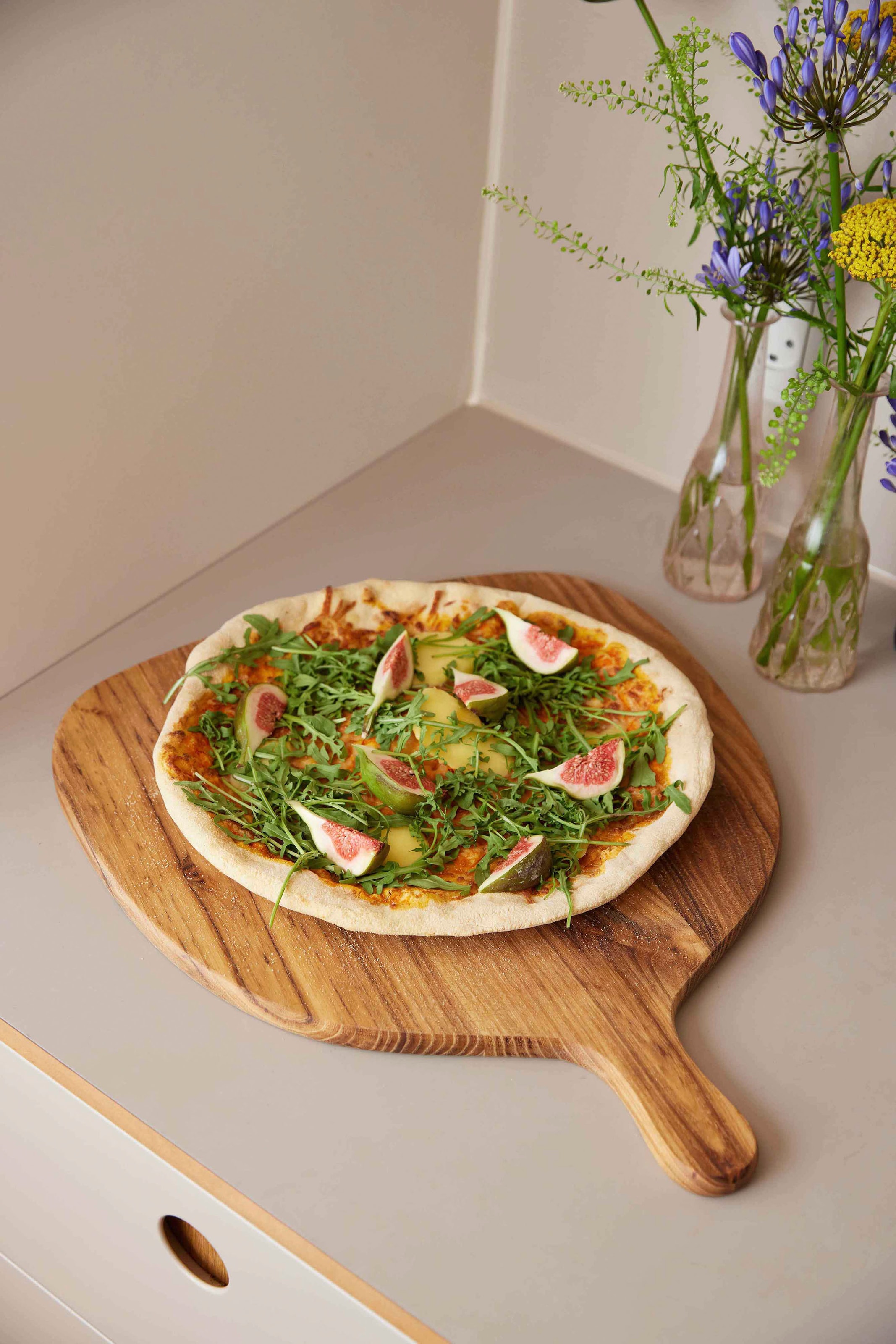 aida RAW Pizzaschneidebrett Teak«, bestellen organisches Design »RAW online