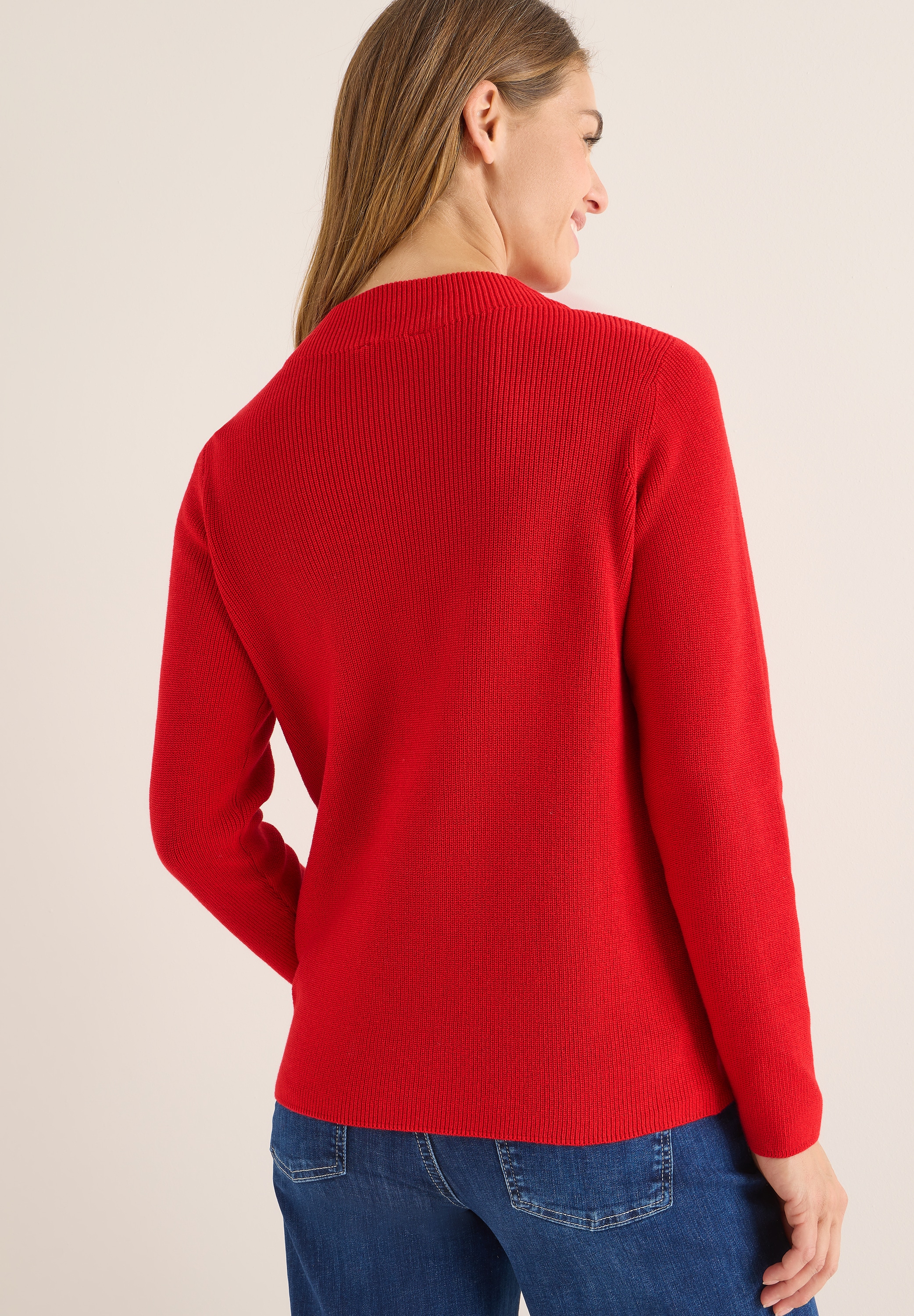 Cecil Strickpullover, mit Struktur