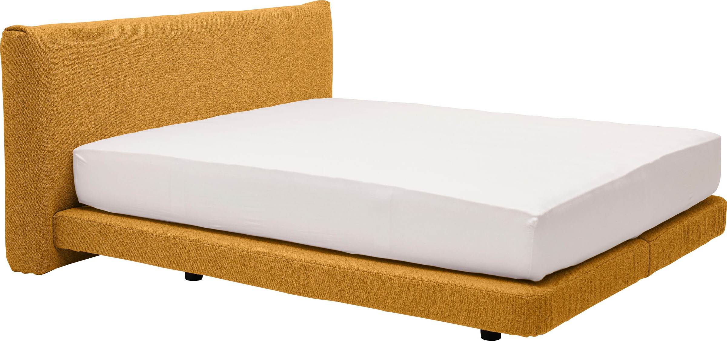 Bild von TOM TAILOR HOME Boxspringbett »CLOUD NINE BOX«, in weichem Bouclé-Stoff, Kopfteilhöhe: 94 cm