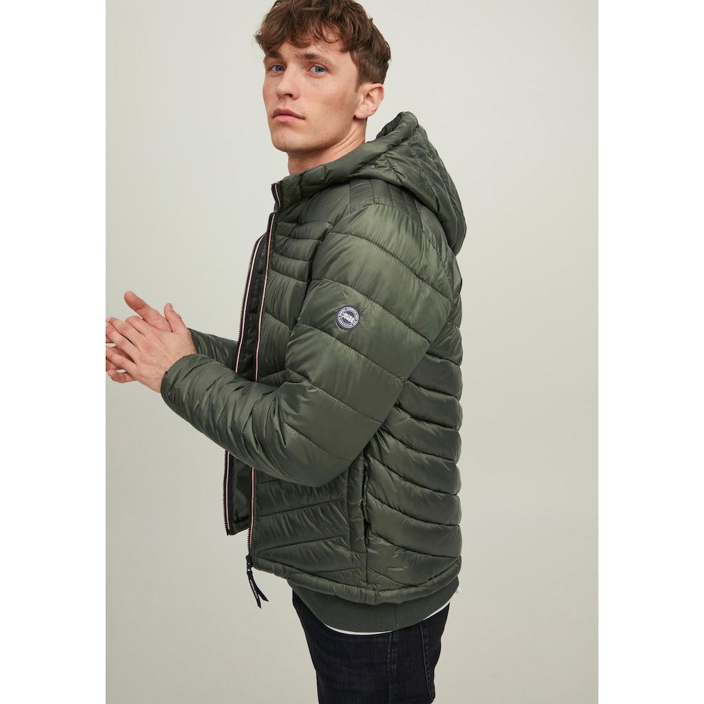 Jack & Jones Steppjacke »HERO PUFFER HOOD«, mit Kapuze