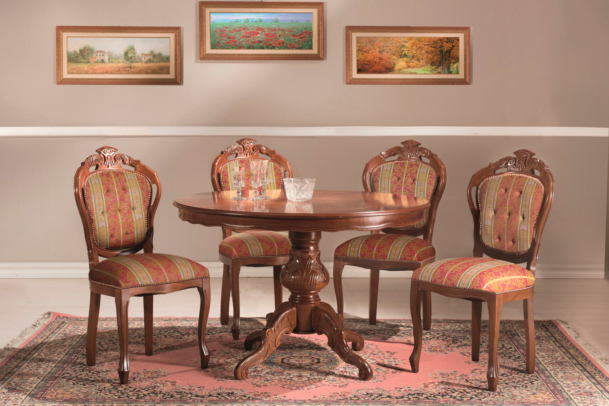 Home affaire Polsterstuhl »Veneziana 921« () 1 Stück günstig online kaufen