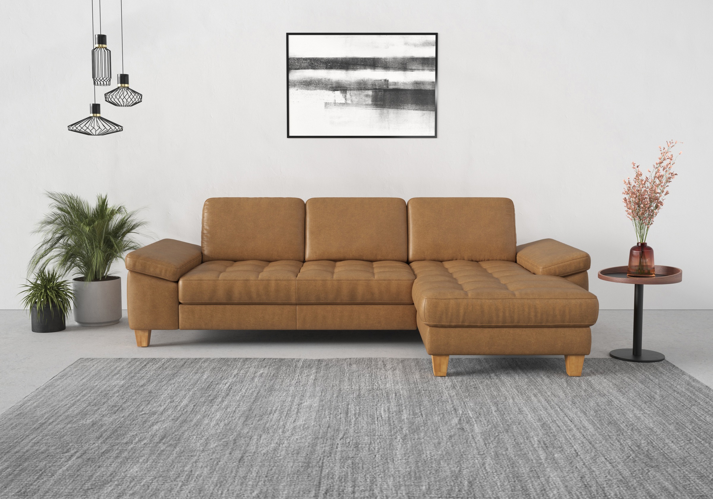 sit&more Ecksofa »Westham L-Form« mit Recamiere, mit oder ohne Bettfunktion günstig online kaufen