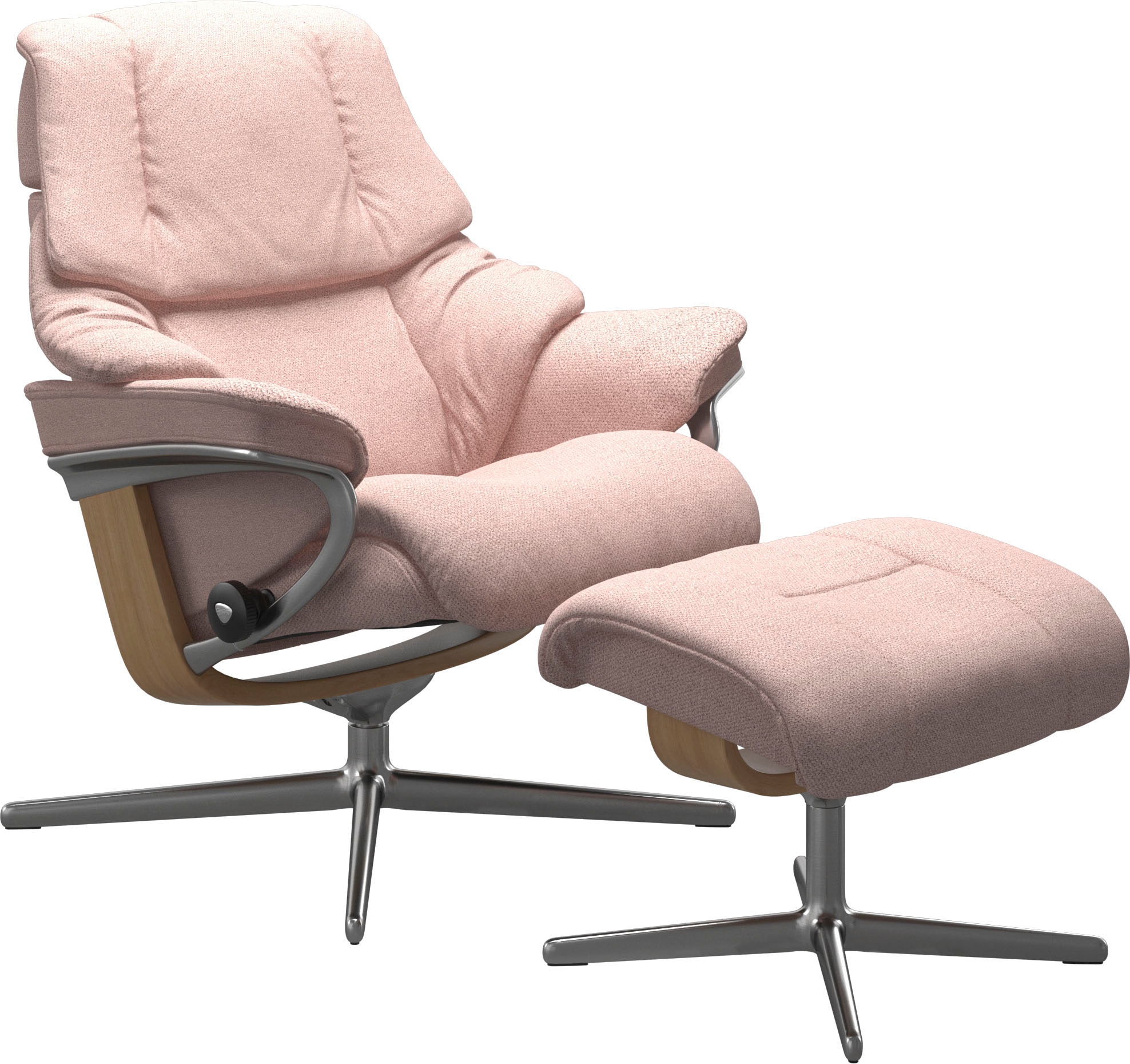 Stressless Relaxsessel "Reno", mit Cross Base, Größe S, M & L, Holzakzent E günstig online kaufen