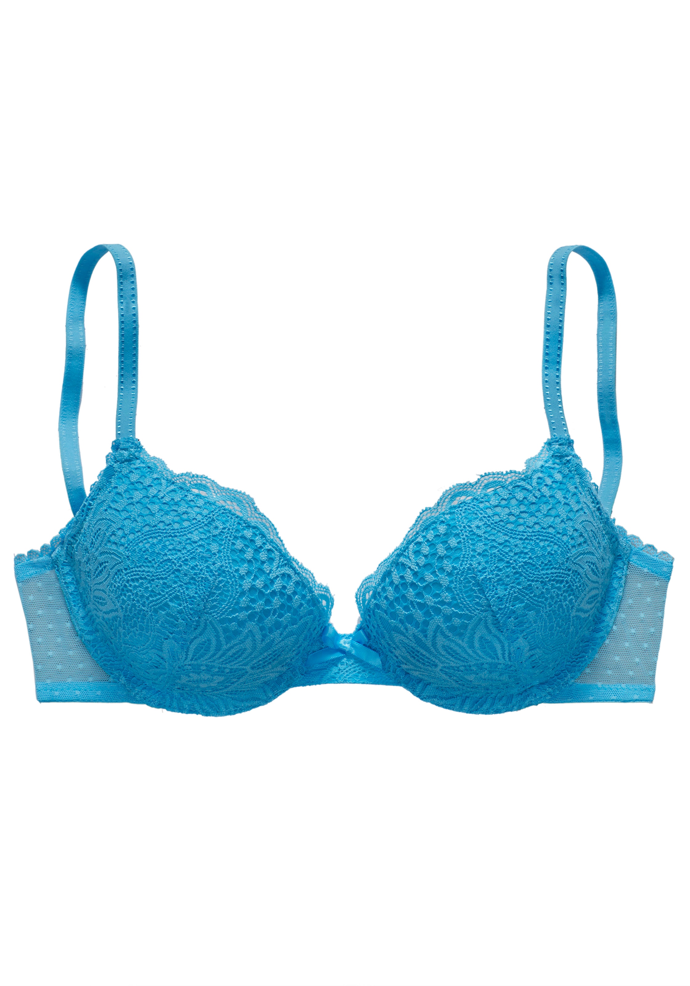 Vivance Push-up-BH, rundherum mit floraler Spitze, Dessous