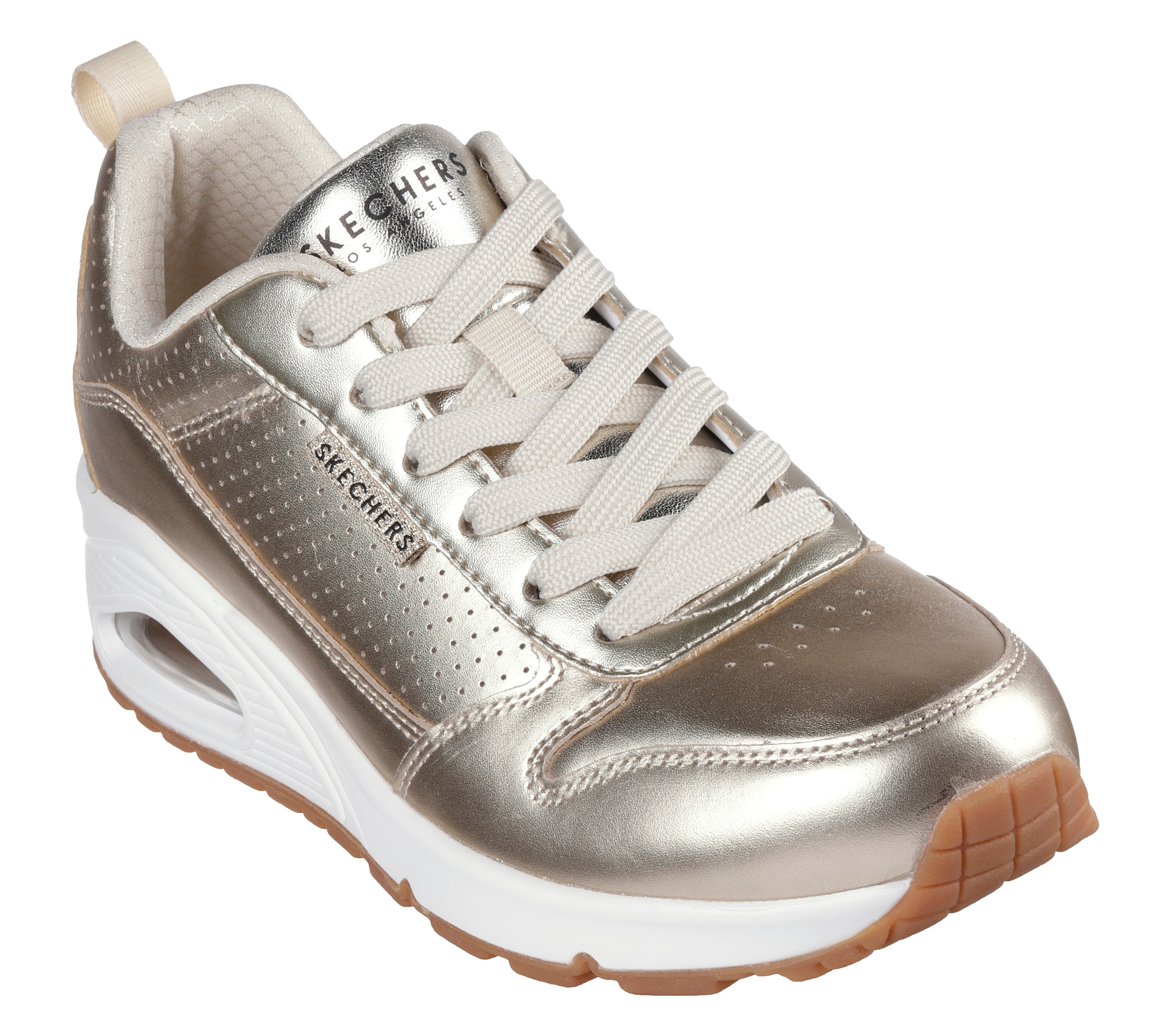 Skechers Sneaker »Uno - Metallixs«, Keilsneaker, Plateausneaker, Schnürschuh mit Skech-Air