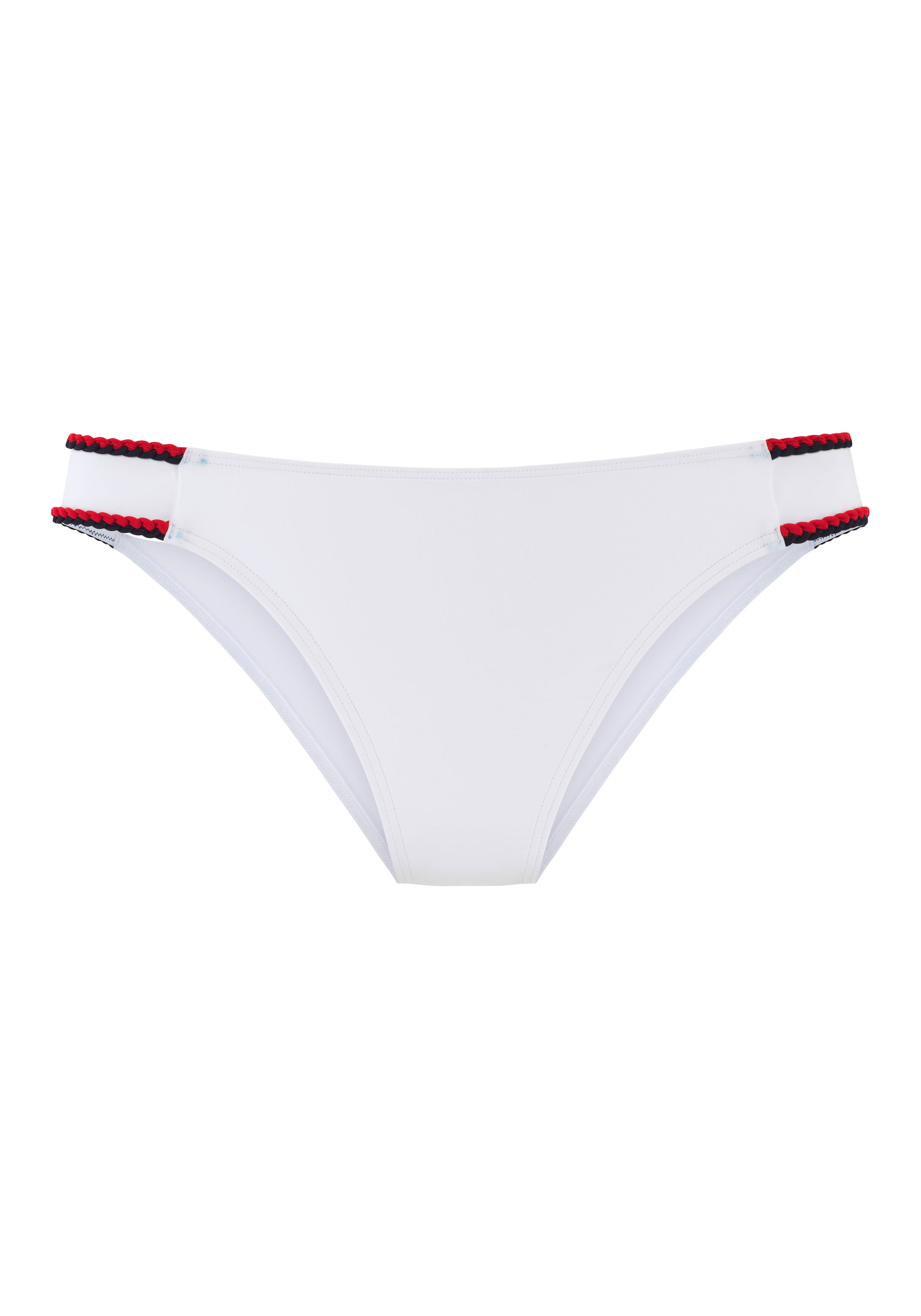 s.Oliver Bikini-Hose »Junis«, mit geflochtenen Details