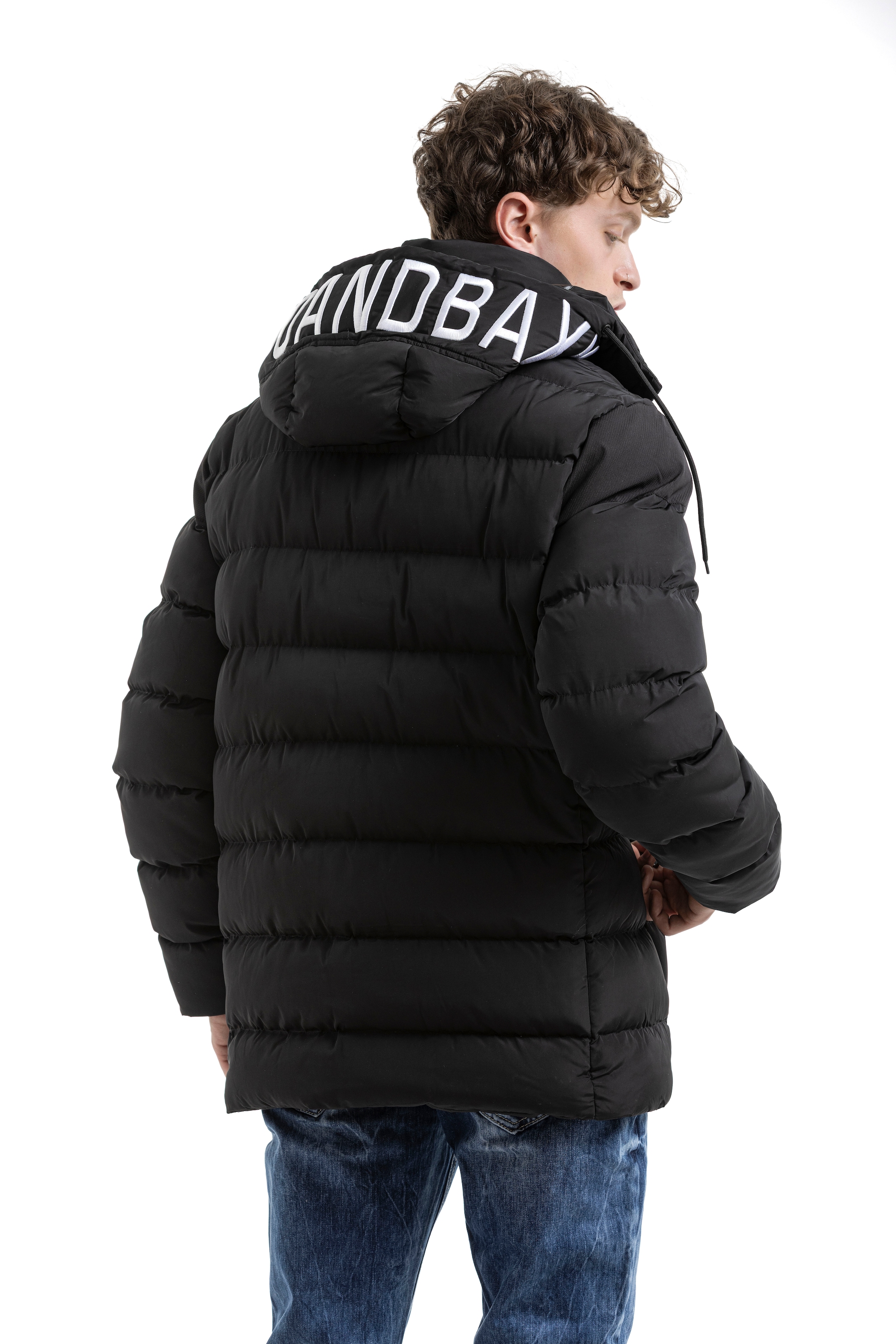 Cipo & Baxx Steppjacke mit Kapuze