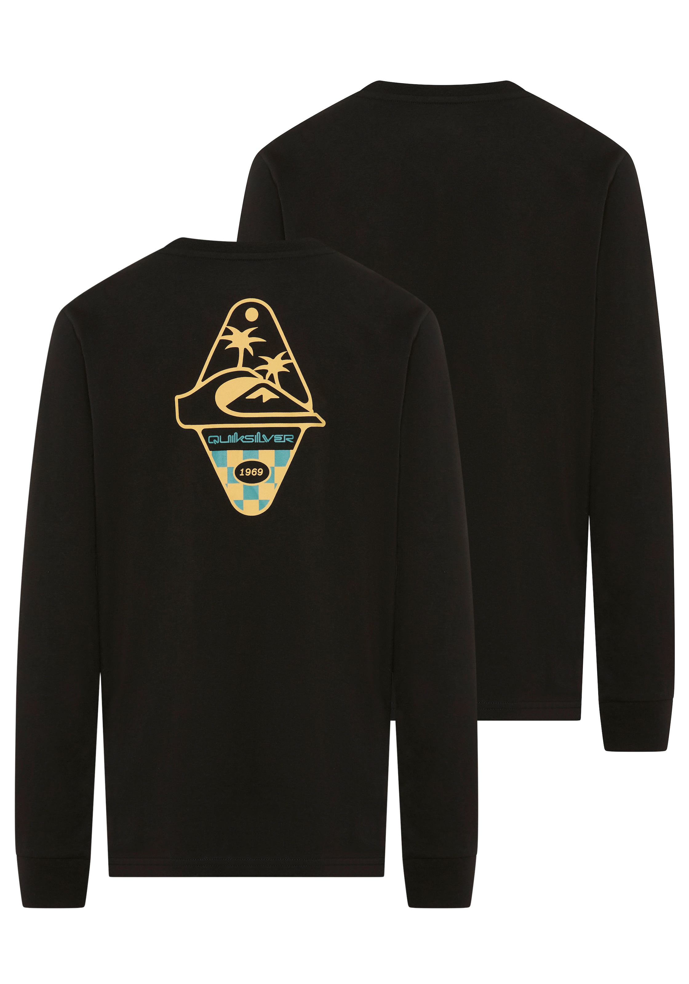 Quiksilver Longsleeve »POST IT MININOON LS PACK YTH« 2 tlg. für Kinder und Jugendliche, sportlicher Stil