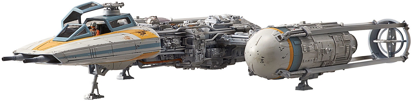 Bandai Modellbausatz »Star Wars - Y-Wing Starfighter«, 1:72