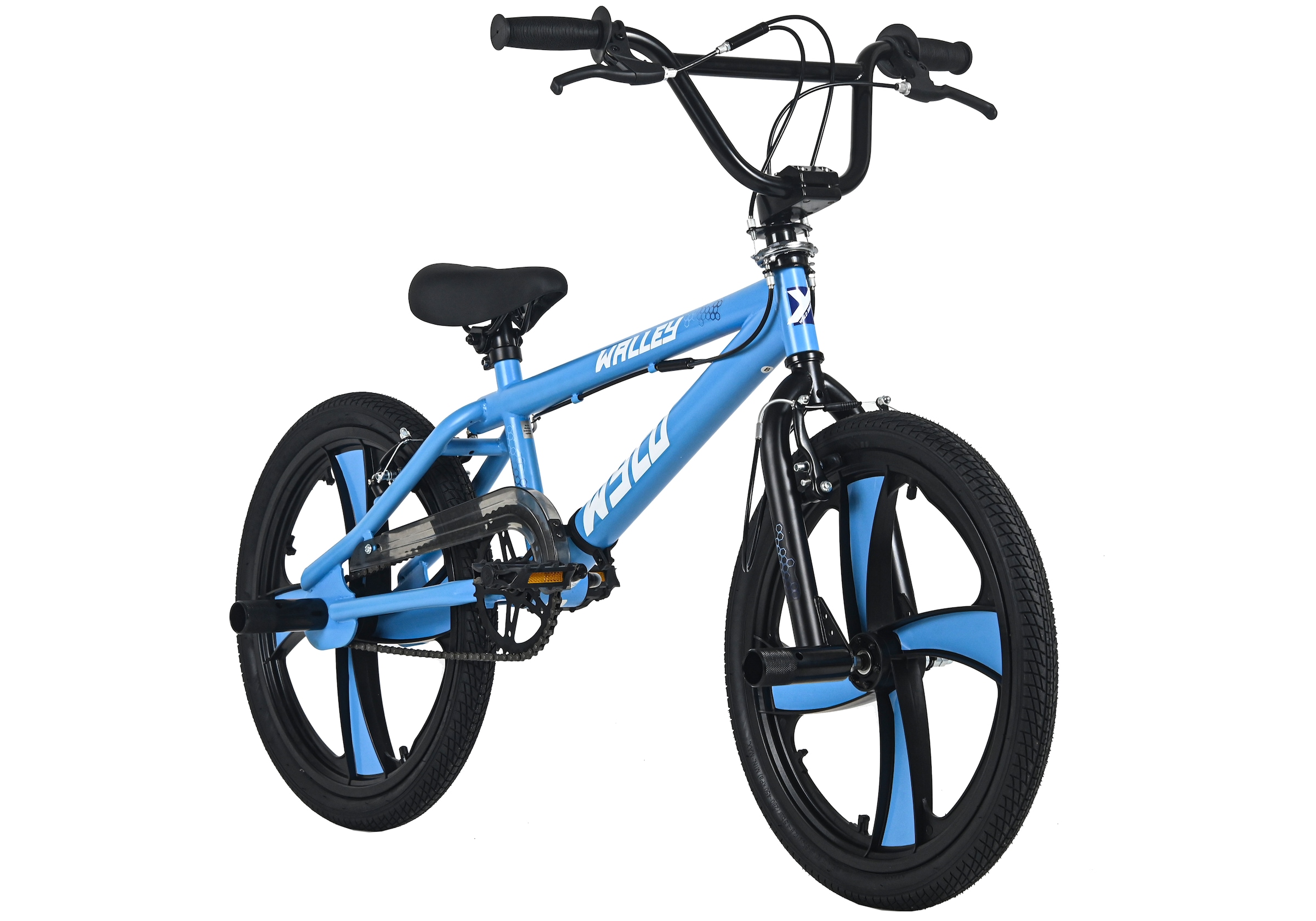 WYLD BMX-Rad »Walley Blau 360 Rotor 2 Pegs Kinder BMX ab 7 Jahre« 1 Gang ohne Schaltung