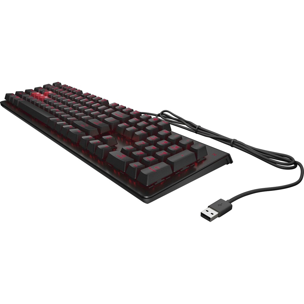 HP Gaming-Tastatur »OMEN Encoder Keyboard«, (Ziffernblock-Makrotasten-Multimedia-Tasten)