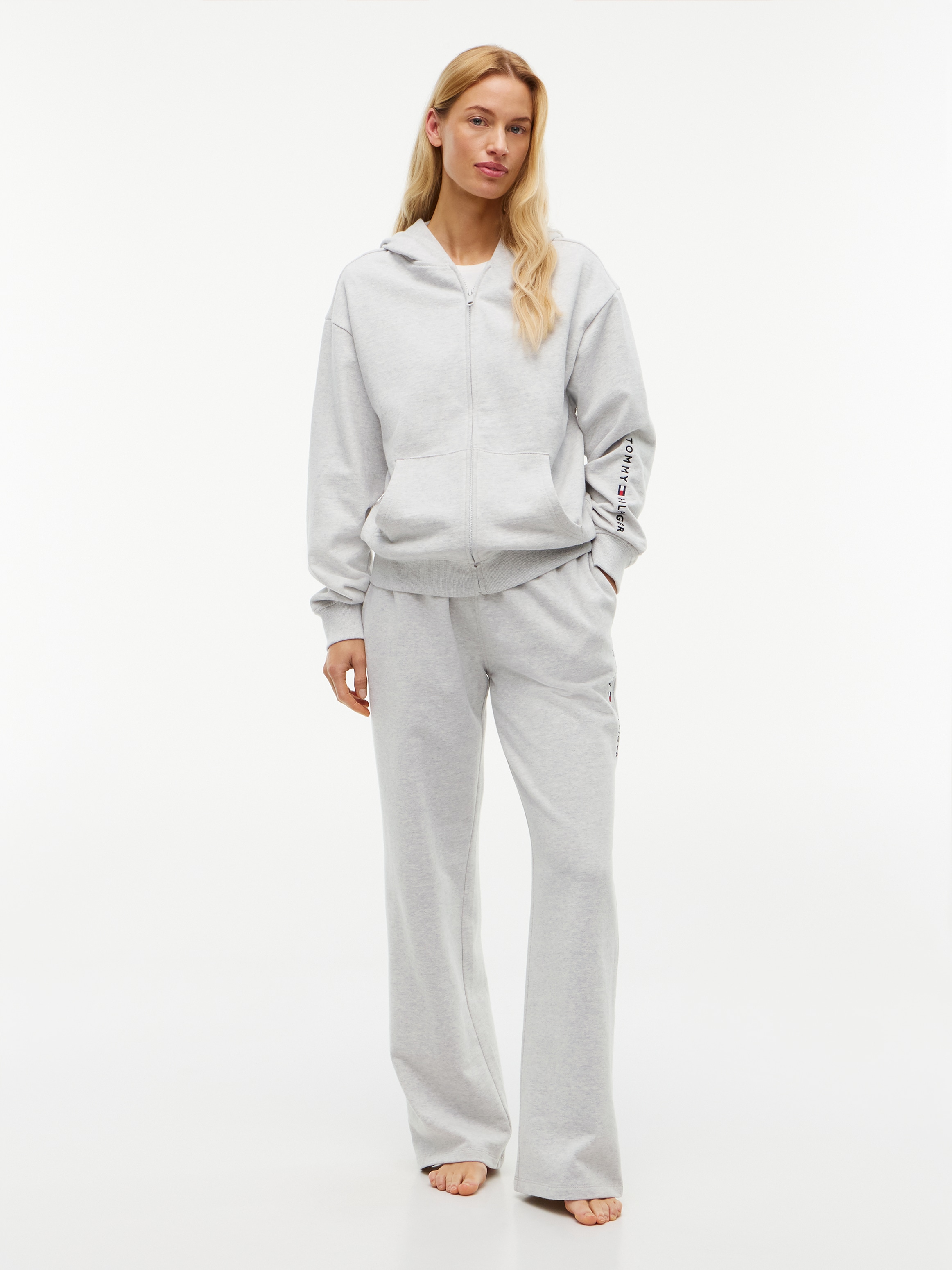 Tommy Hilfiger Underwear Kapuzensweatjacke Packung,  normale Passform, Schriftzug am Ärmel