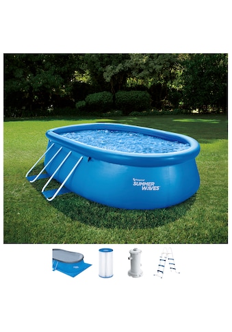 Quick-Up Pool, (Set, 6 tlg.)