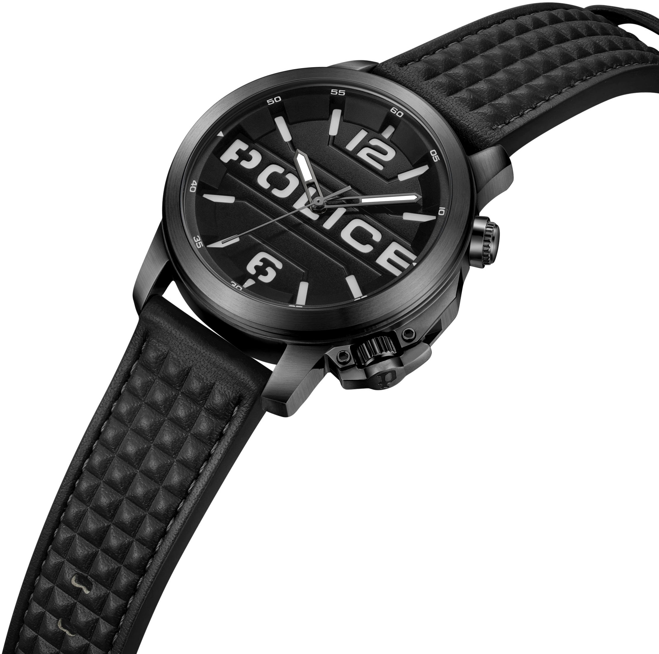 Police Quarzuhr »AUTOMATED, PEWJD0021701«, Armbanduhr, Herrenuhr