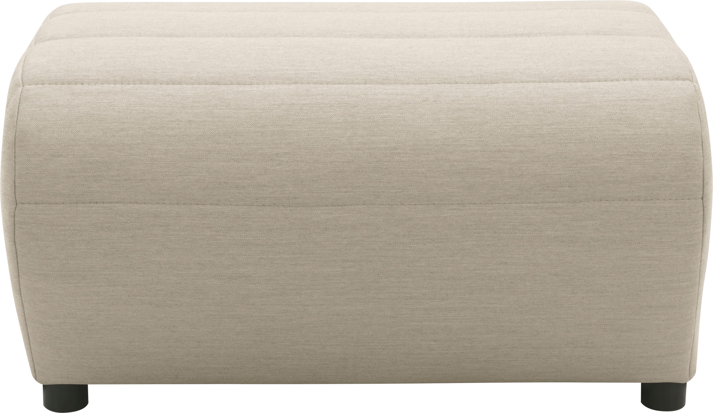 DOMO collection Polsterhocker »Soleil, pflegeleichter und wetterfester Bezug«, Outdoor, besonderes Design und Formgebung