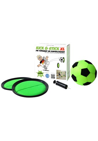 myminigolf Fußball »Kick & Stick XL«, (Set, 4), 31 cm Durchmesser, mit 2... kaufen