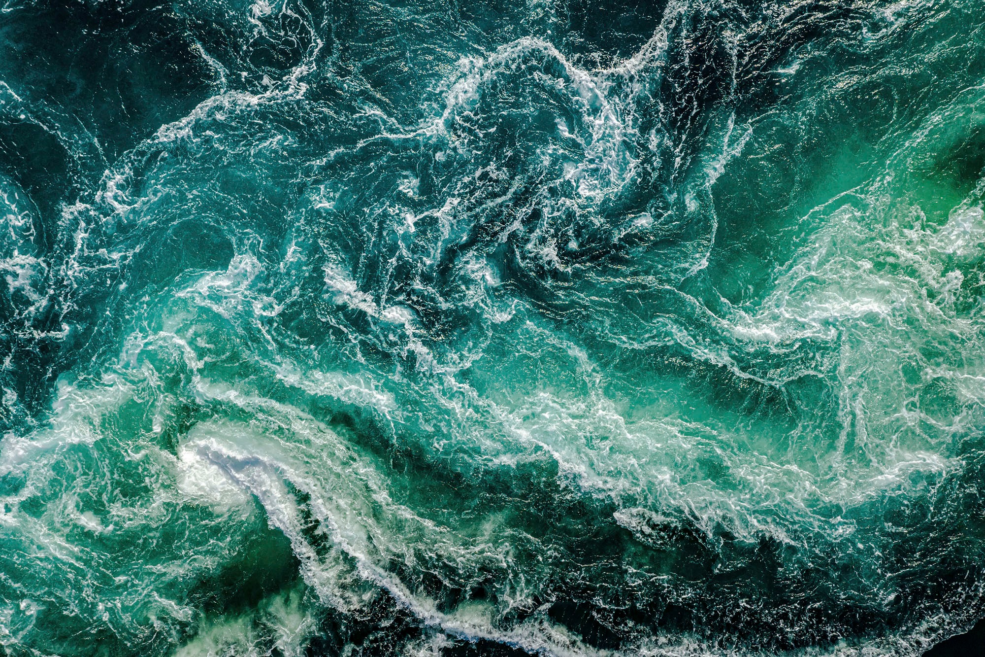 queence Leinwandbild »Aqua«, Meer-Meer Bilder-Kunst-Modern-Spa-Spa Bilder, günstig online kaufen