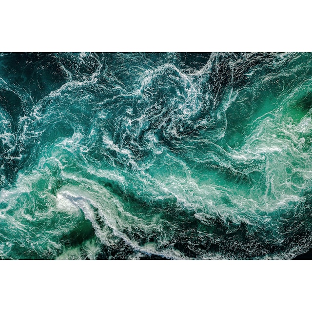 »Aqua«, Akustikbild Meer-Meer Leinwandbild mit Schallabsorptions-Eigenschaften (1 kaufen queence St.), online Bilder, guten sehr