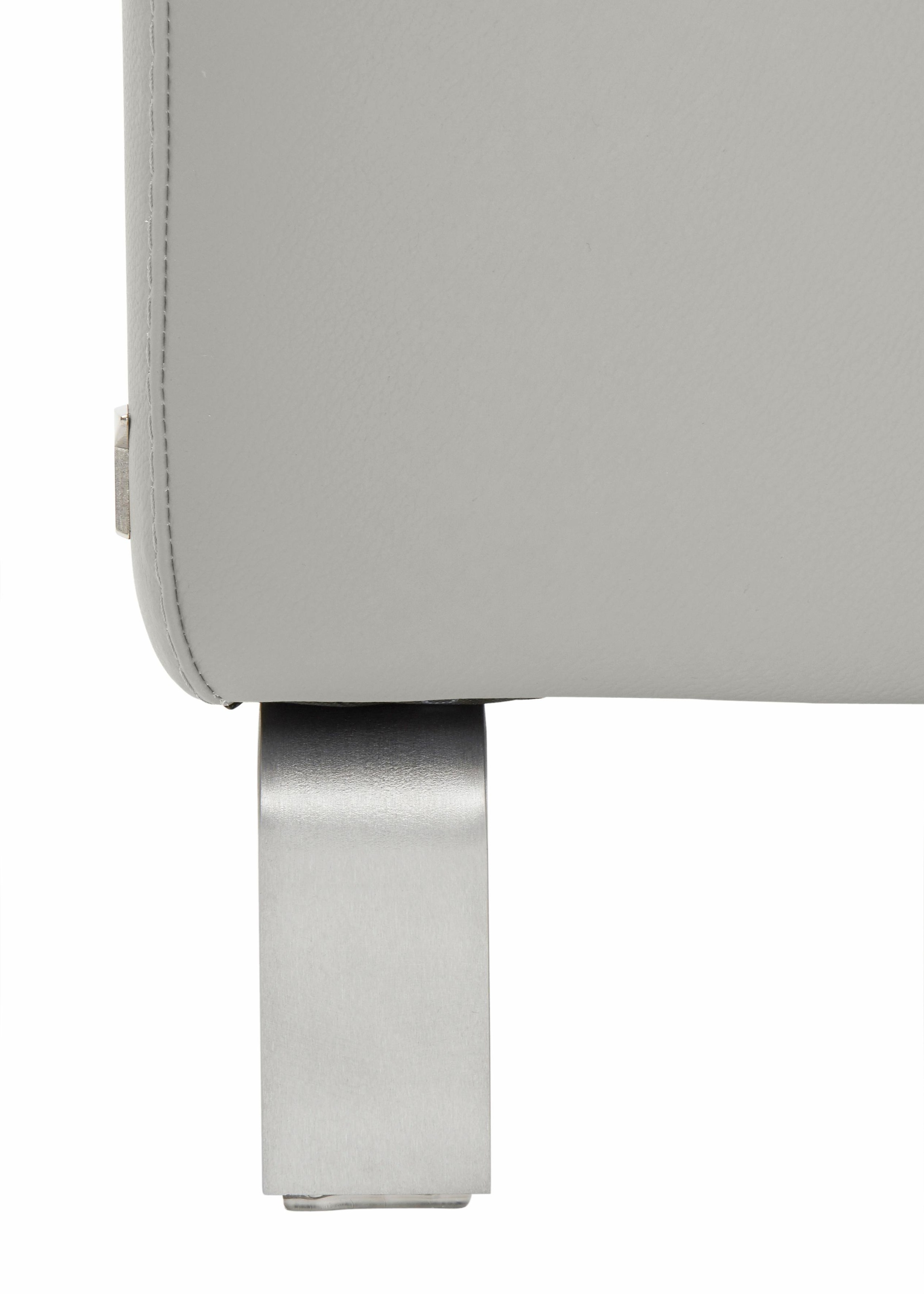 CALIA ITALIA 3-Sitzer »Simon, toller Sitzkomfort, italienisches Designsofa« in zwei Lederqualitäten