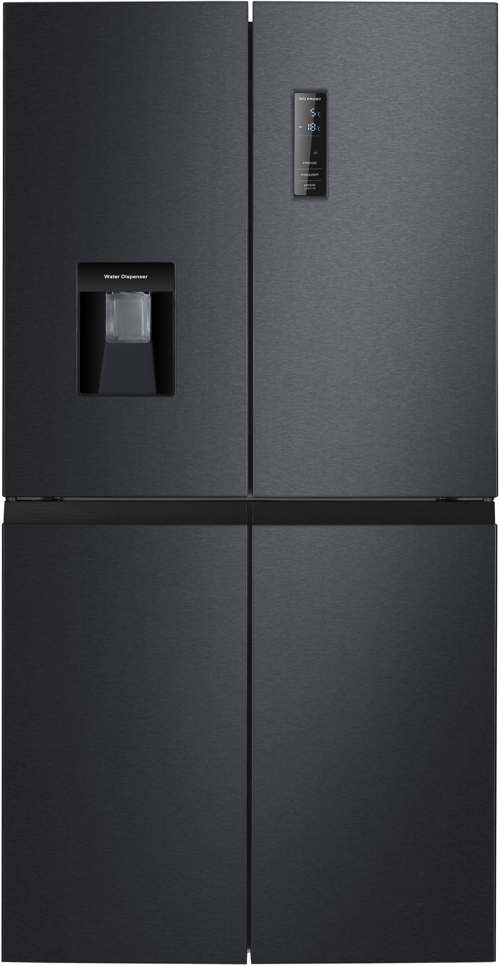 Hanseatic Multi Door »HCDB18080DWDBI«, NoFrost, Wasserspender, Display, Tür günstig online kaufen
