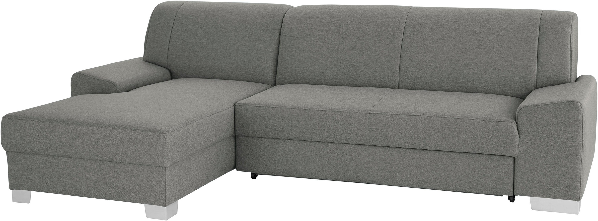 DOMO collection Ecksofa »Anzio L-Form, whlw. Bettfunktion, Federkern, hochw günstig online kaufen