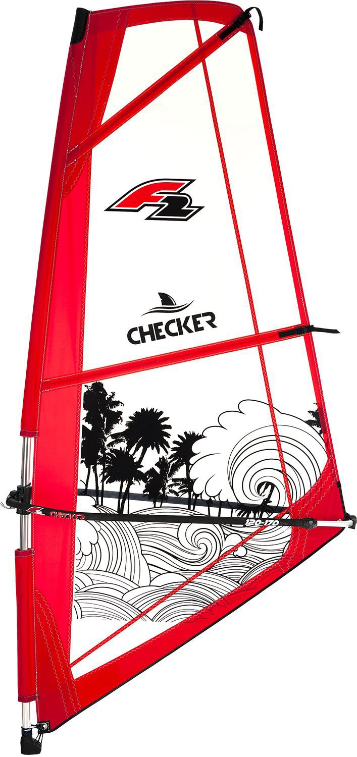 F2 Surfsegel »CHECKERS KIDS SAIL«