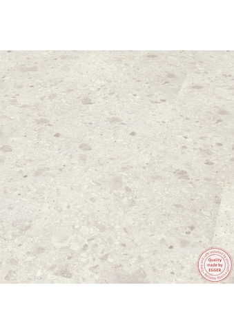 EGGER Laminat »EHL137 Triestino Terrazzo weiss«, 8mm, 2,535m² - Fußboden mit... kaufen