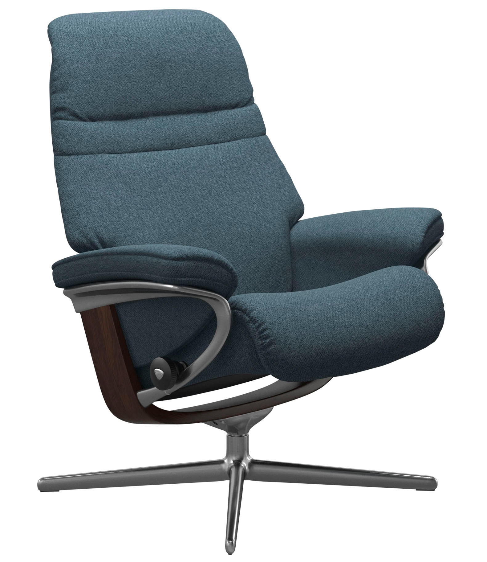Stressless® Relaxsessel »Sunrise«, mit Cross Base, Größe S, M & L, Holzakzent Braun
