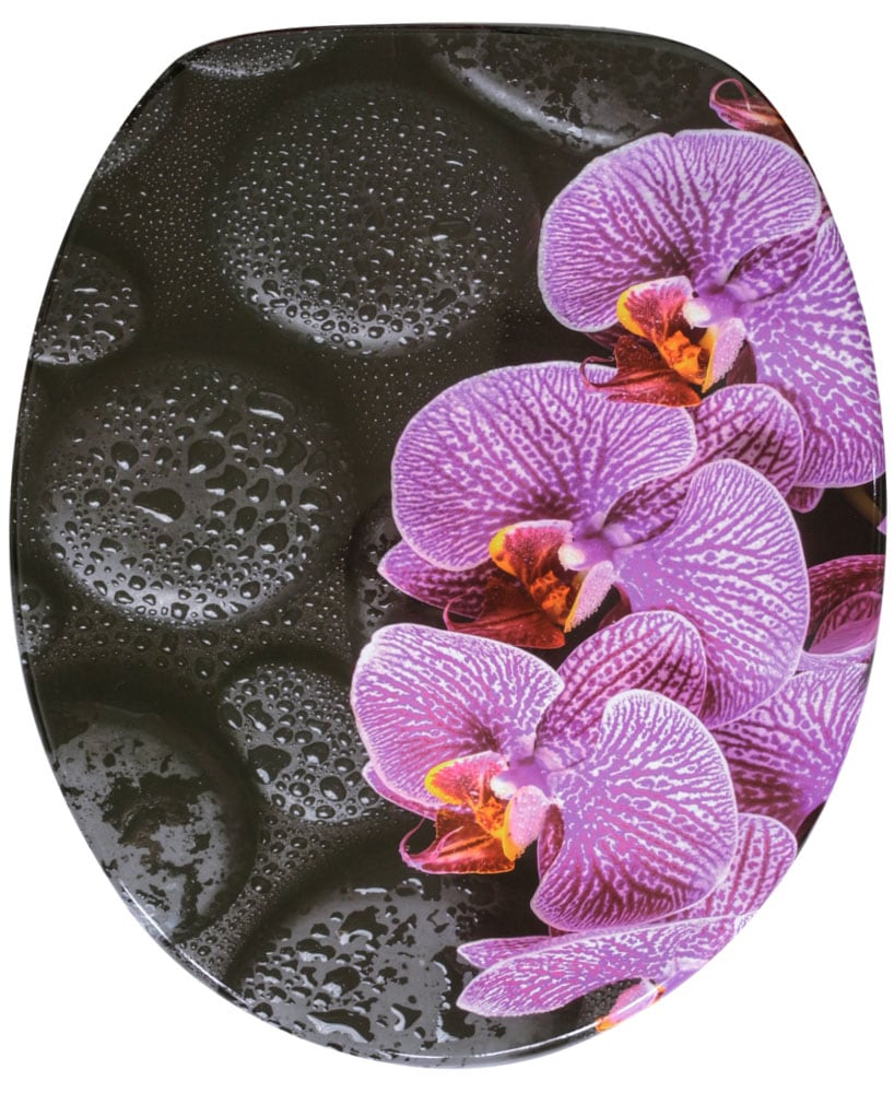 Sanilo Badaccessoire-Set »Madeira« bestehend aus WC-Sitz, Badteppich, Stöpsel, Seifenspender, WC-Bürste