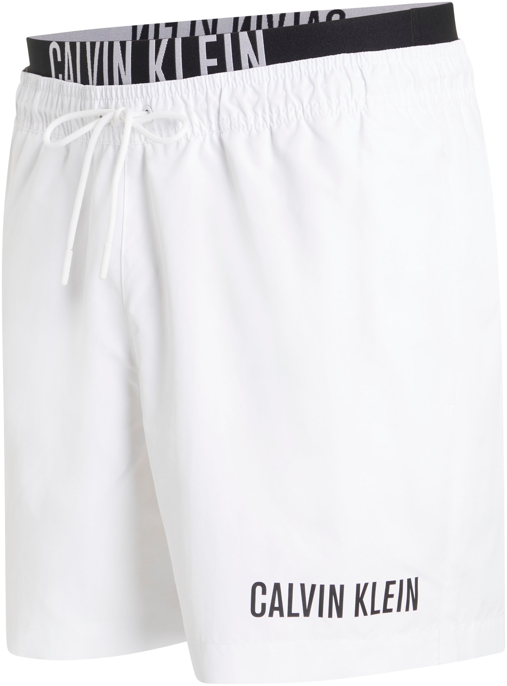 2. Bild von Calvin Klein Swimwear Badeshorts »MEDIUM DOUBLE WB«, mit doppeltem Bund
