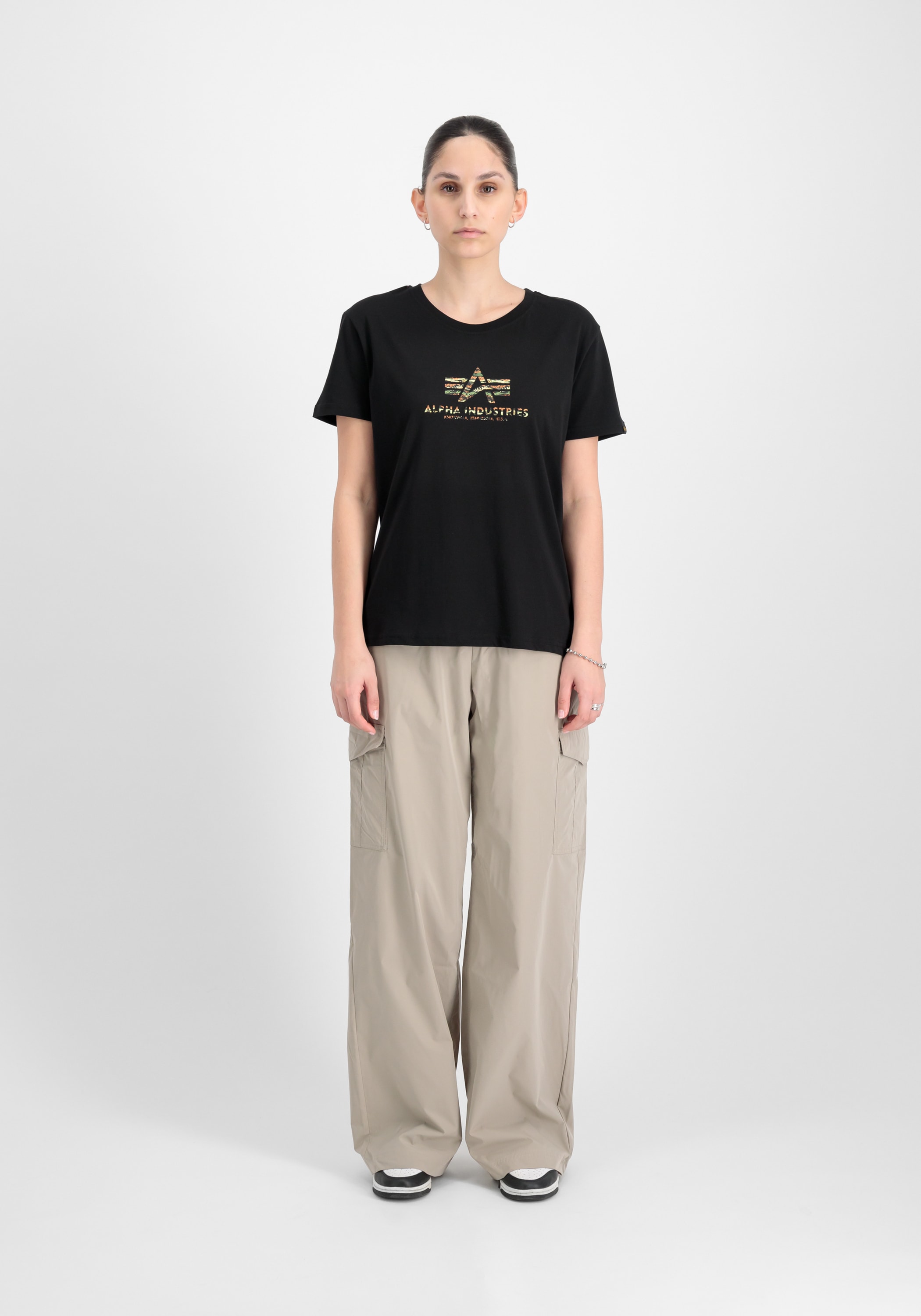Alpha Industries T-Shirt »Alpha Industries Women - T-Shirts Basic T Camo Print Women«