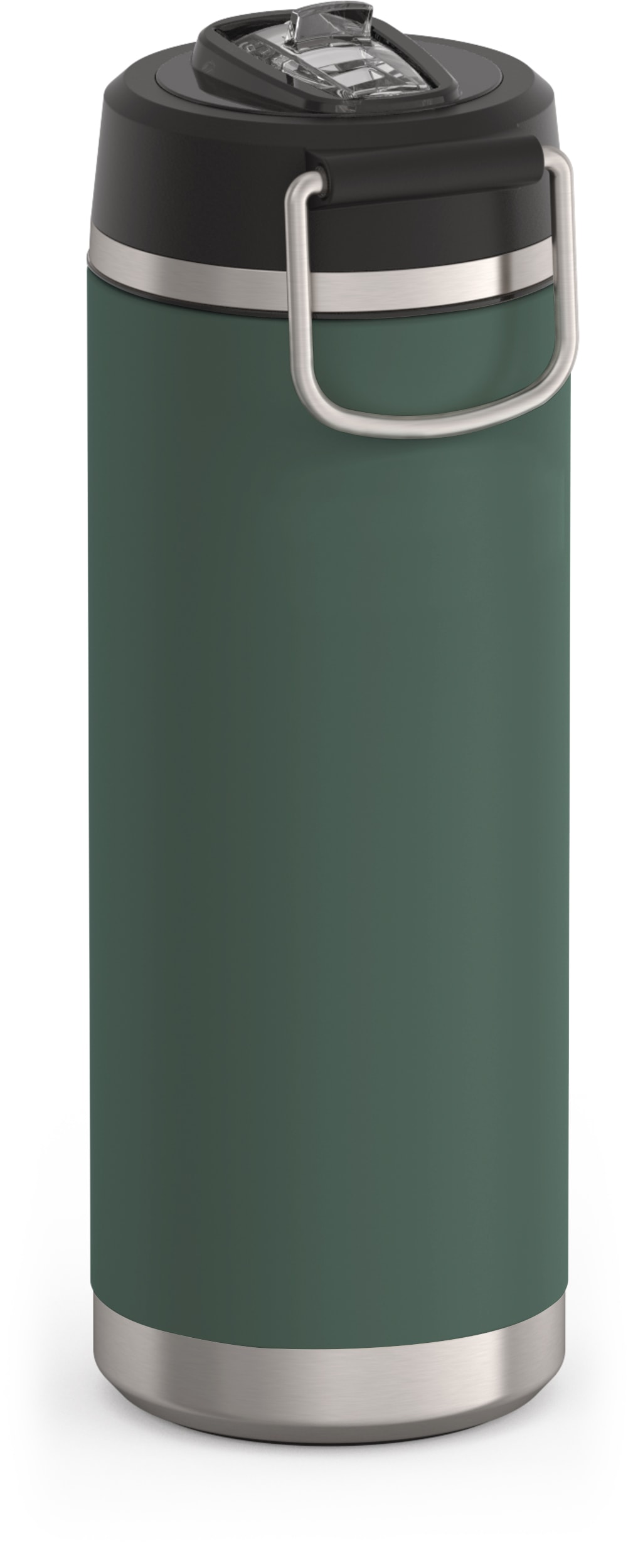 THERMOS Isolierflasche »ICON WATER BOTTLE, Edelstahlkörper, spülmaschinenfest«, (1 tlg.), 0,71l, 12h kalt, schappsicher mit einklappbarem Flip-Strohalm