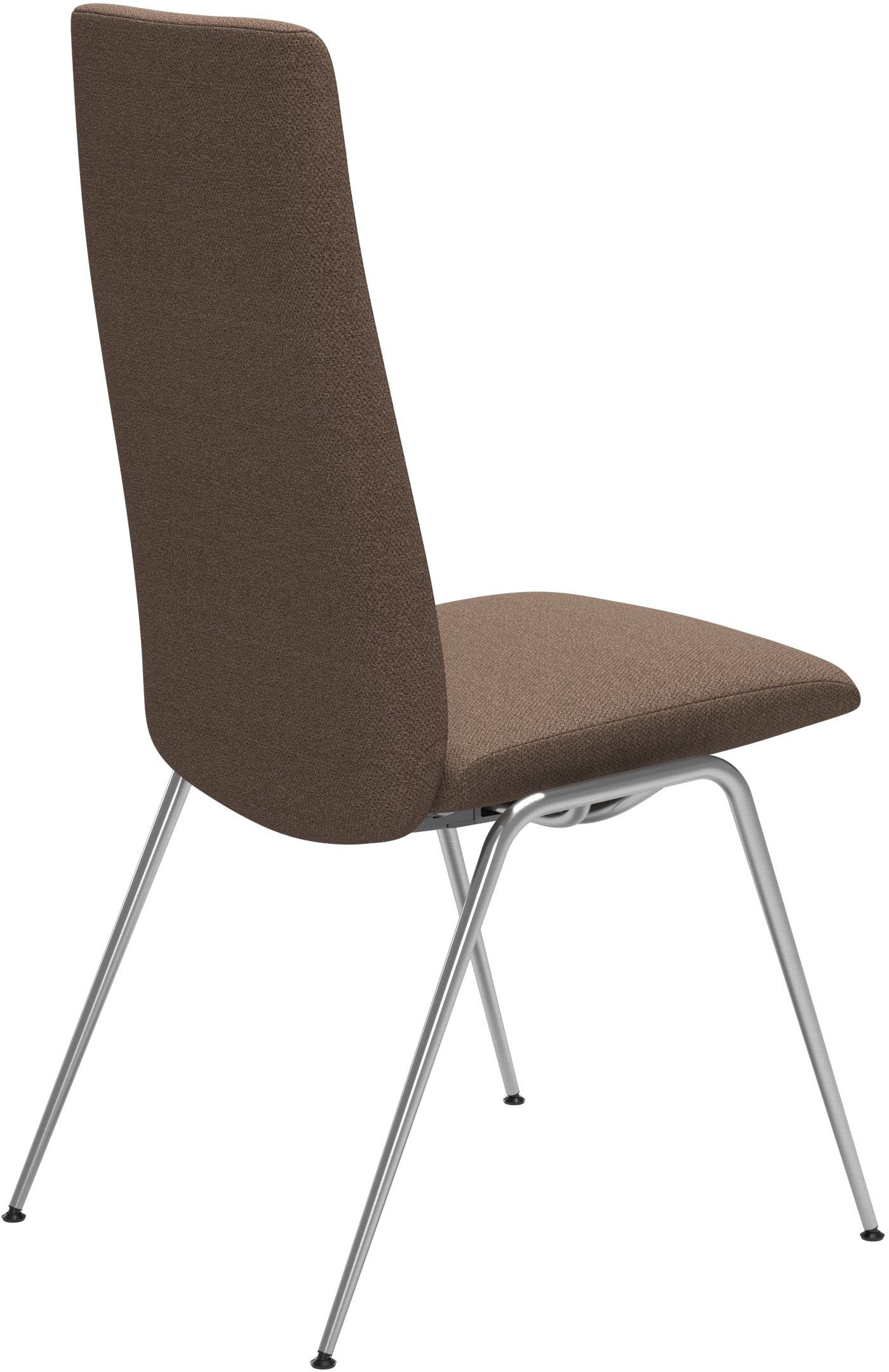 Stressless® Polsterstuhl »Laurel«, ROHLEDER Stoff Q2 FARON, High Back, Größe M, mit Beinen aus Stahl in Schwarz matt