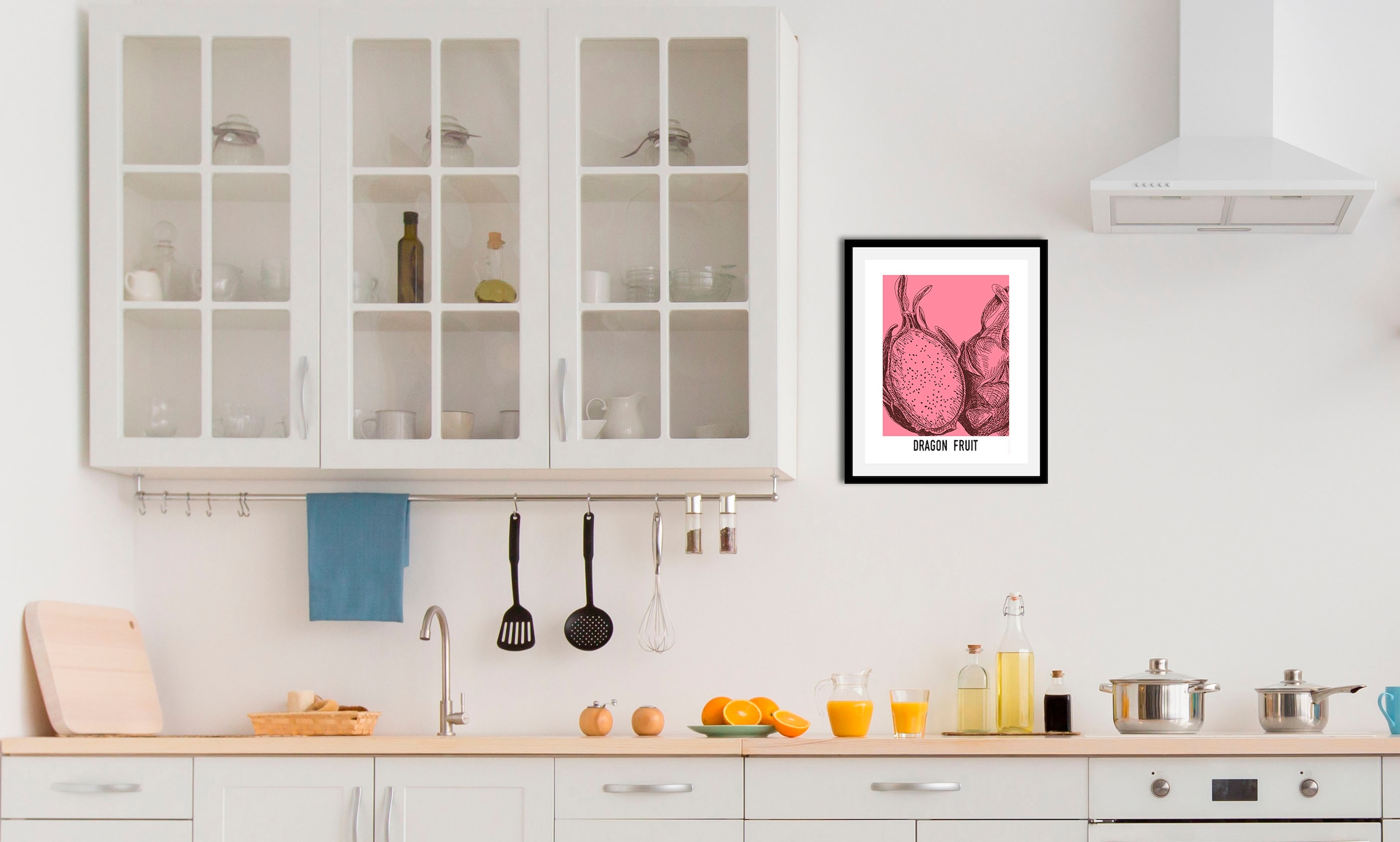 queence Bild »Drachenfrucht«, Obst-Obst Bilder-Essen-Lebensmittel-Kunst-Sch günstig online kaufen