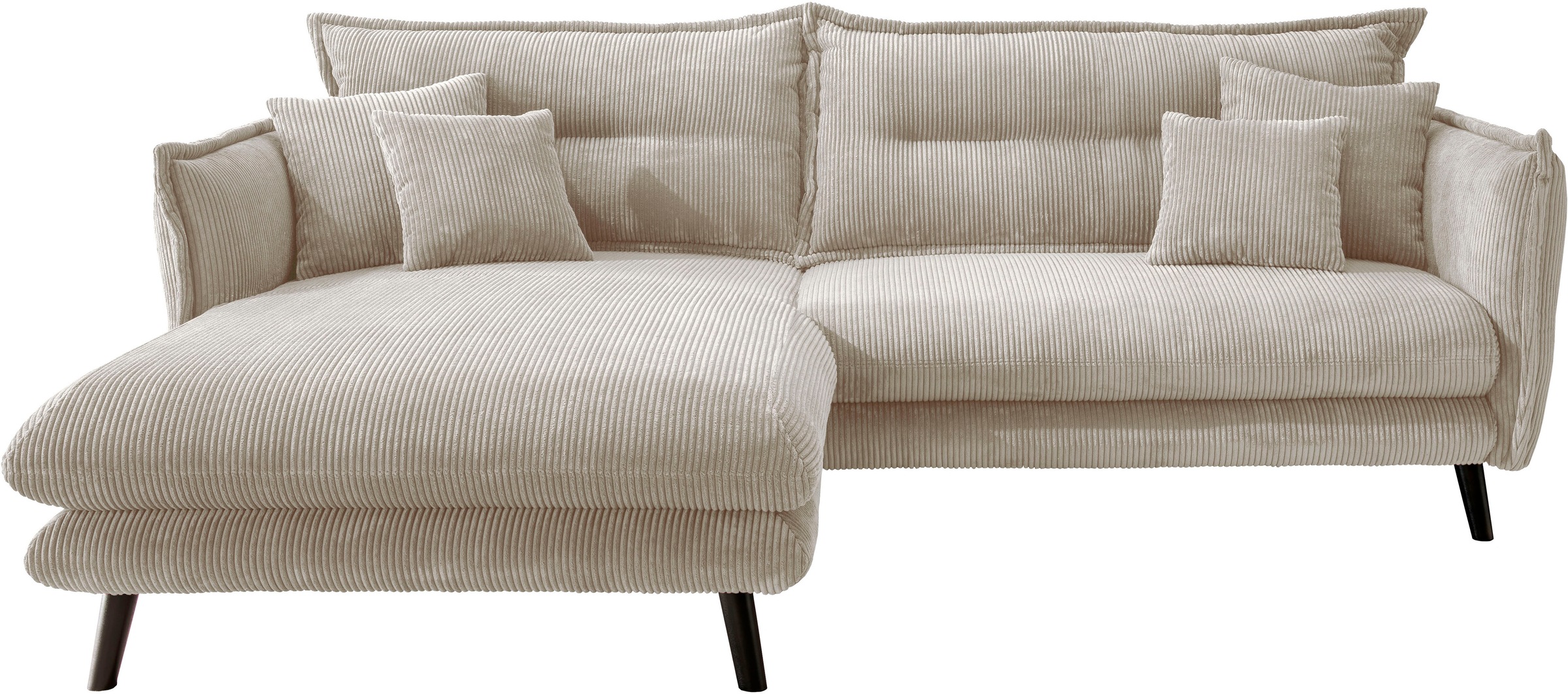 INOSIGN Ecksofa »Lazio modernes Design, bequem, schmale Armlehnen, OTTOs Ch günstig online kaufen