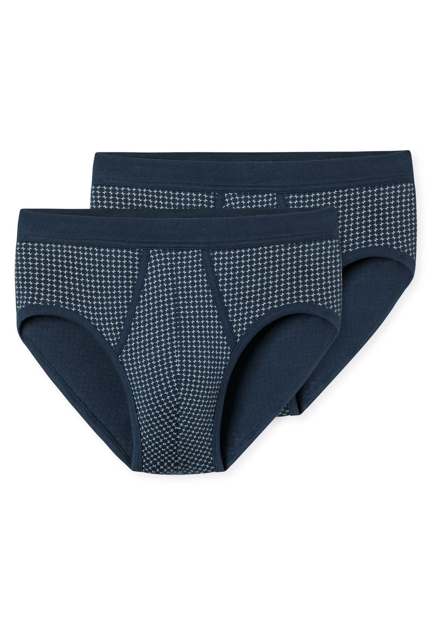 Schiesser Slip »Original Classics« 2er-Pack,  mit kontrastfarbenem Karomuster